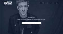 Desktop Screenshot of markusalmond.com